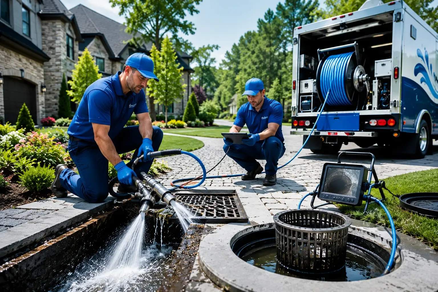 Local outdoor drain cleaning professionals in Elma, IA