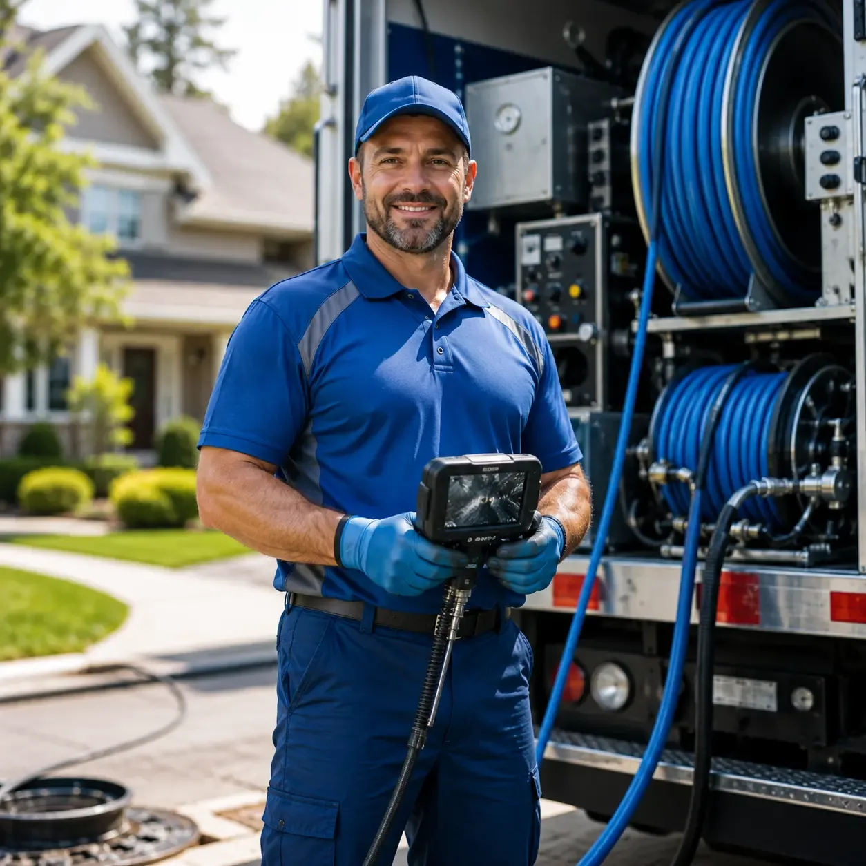 Local outdoor drain cleaning specialists in Elma, IA